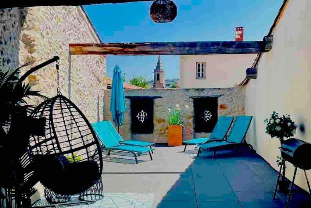 Villa Elegant And Charming Townhouse With Roof Terrace Limoux Esterno foto